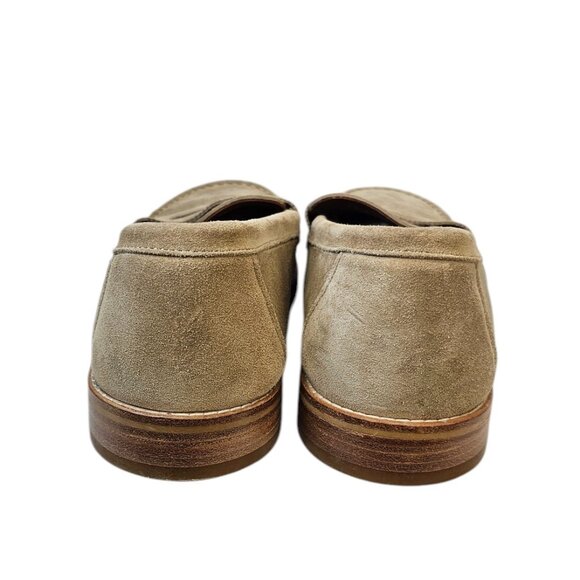 Allen Edmonds Mens Dylan Penny Loafers, Suede, Slip On, Tan, Size 13 D - Picture 2 of 9